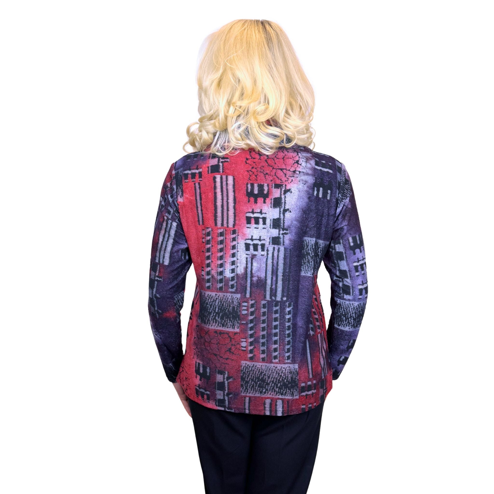 Renoma Burnout Top - Erica
