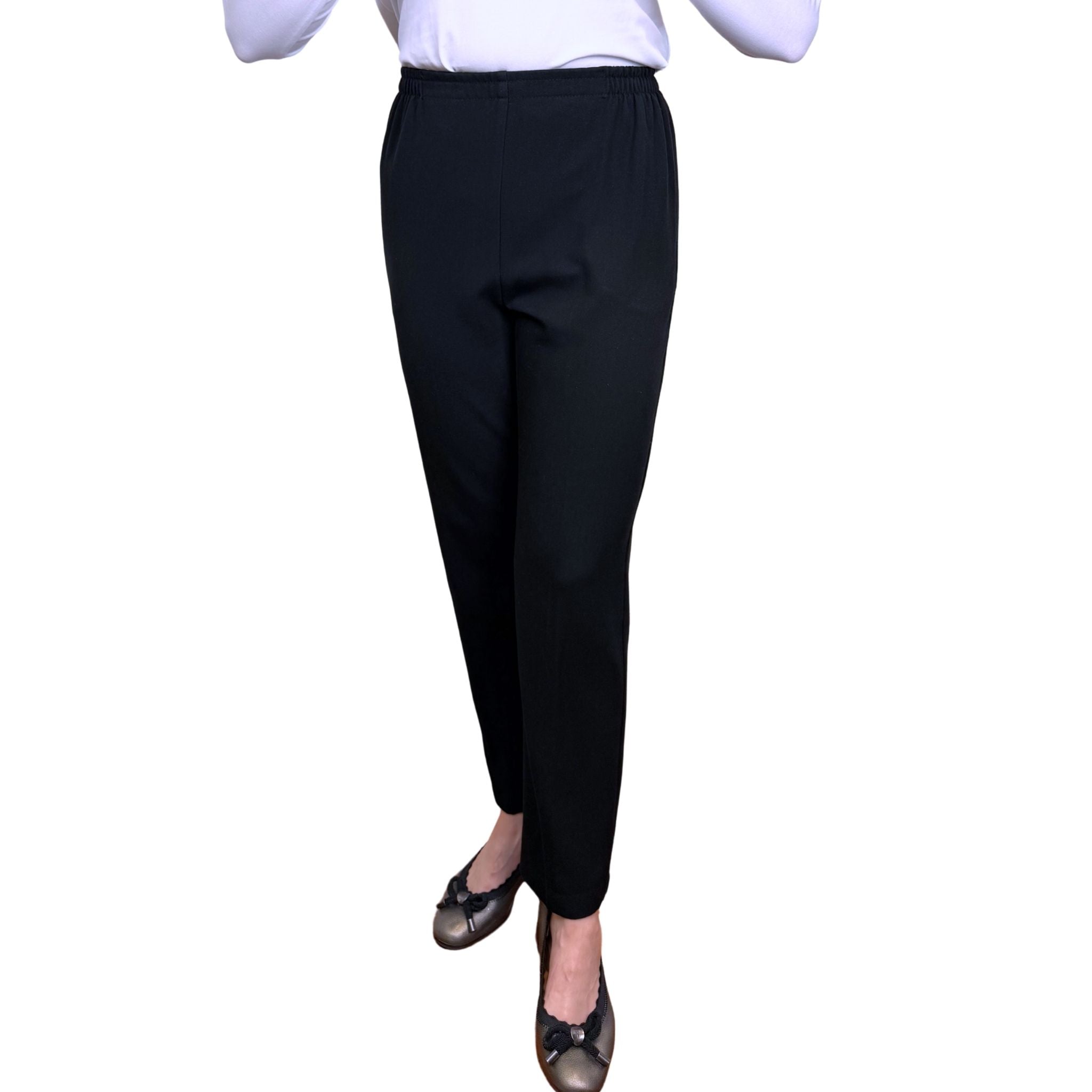 Jillian Thermal Twill Pant - BLACK