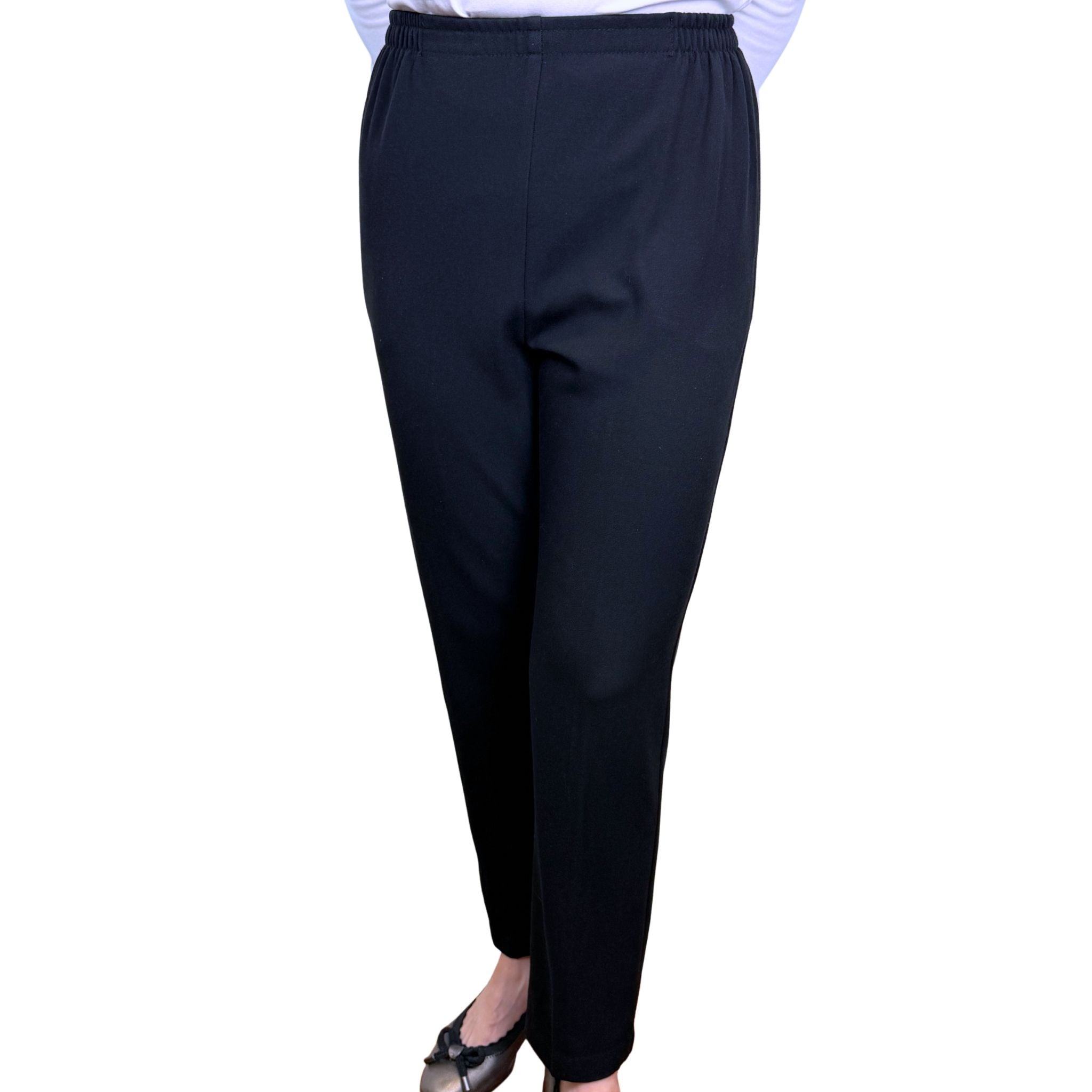 Jillian Thermal Twill Pant - BLACK
