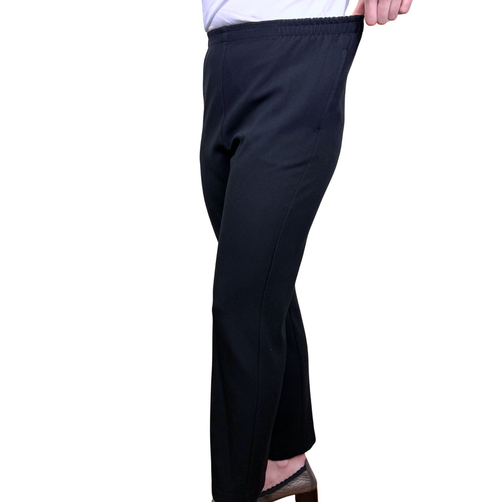 Jillian Thermal Twill Pant - BLACK