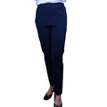 Formation Perfect Ponte Flat Front Pant - NAVY
