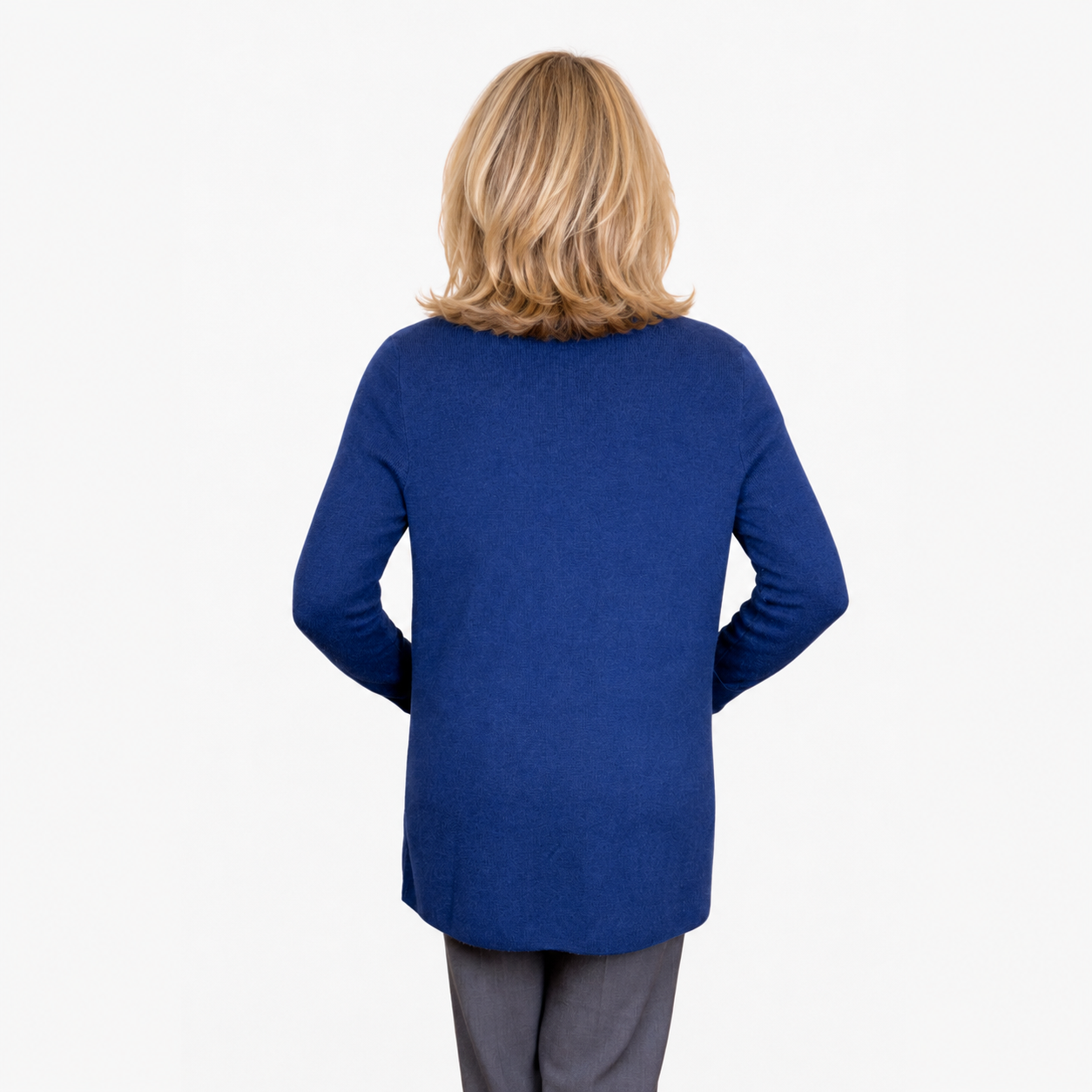 Bailey E2E Knit Cardigan - DENIM