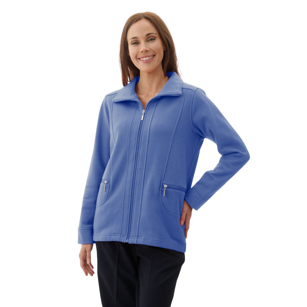 Givoni Zip Through Fleece Jacket - Blueberry