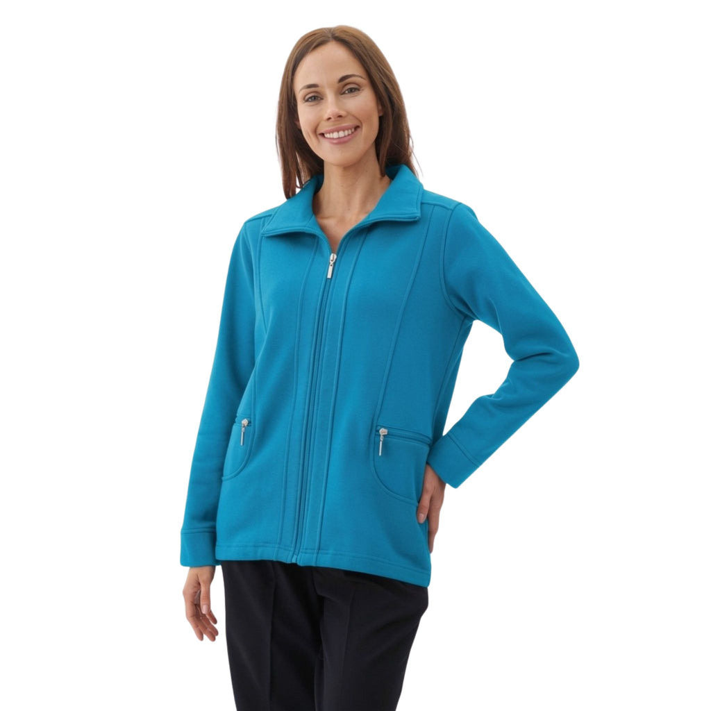 Givoni Zip Through Fleece Jacket - Jade
