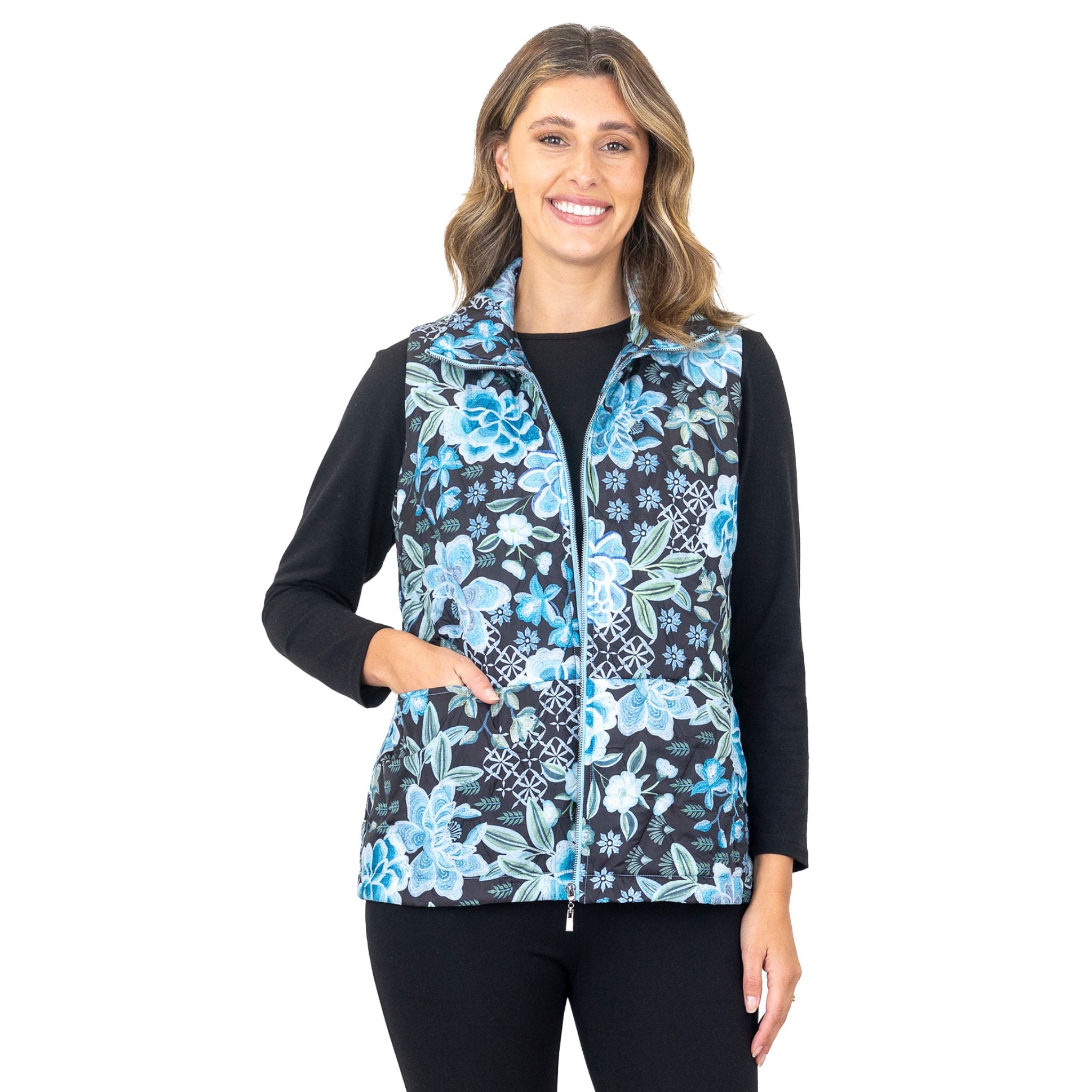 Renoma Hayley Print Vest