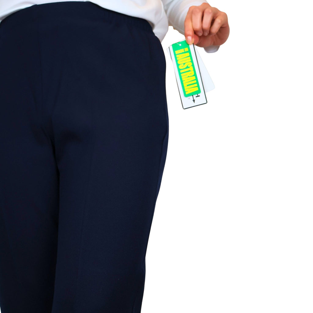 Jillian Thermal Twill Pant - NAVY