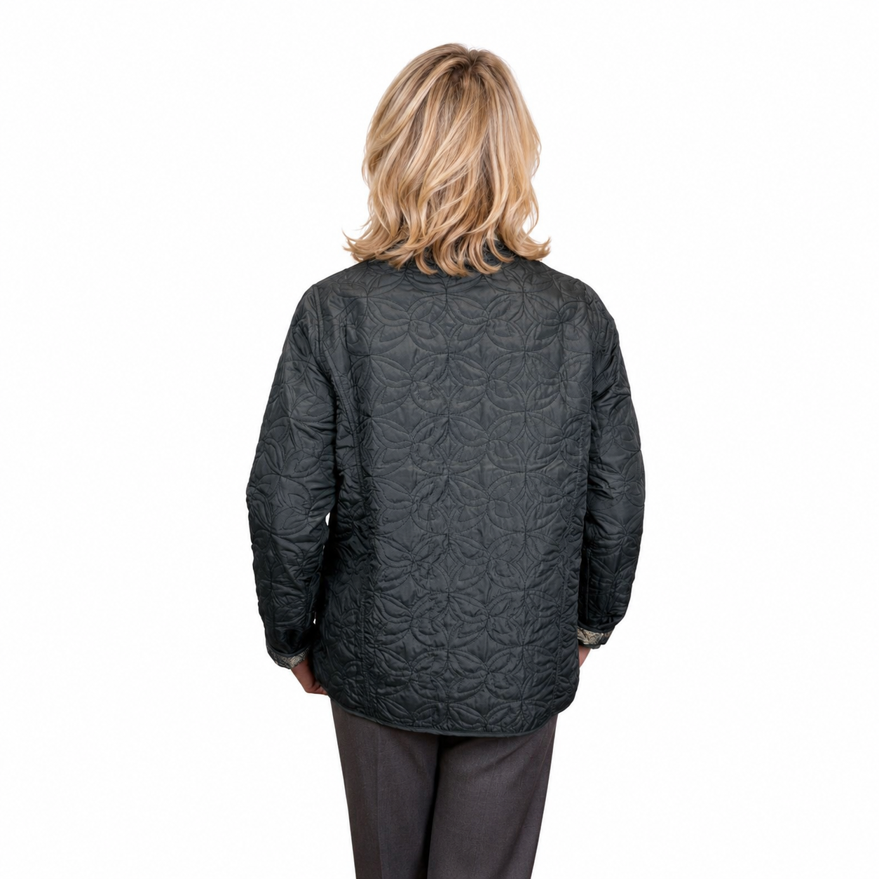 Renoma Noah REVERSIBLE Printed Jacket - SAGE