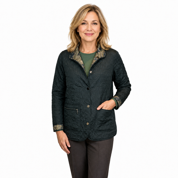 Renoma Noah REVERSIBLE Printed Jacket - SAGE