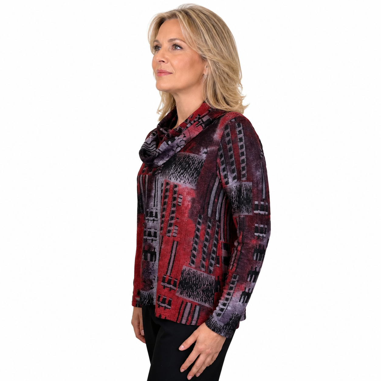Renoma Burnout Top - Erica