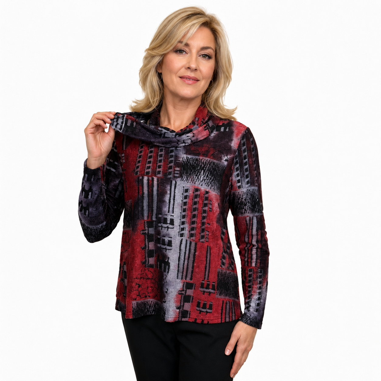 Renoma Burnout Top - Erica